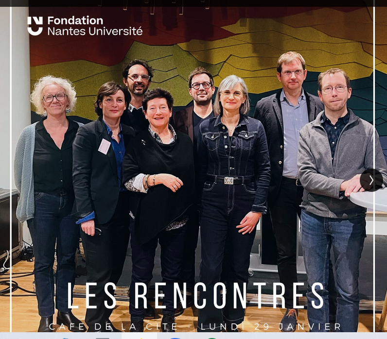 Coup d'envoi d'un nouveau format avec les Rencontres de la Fondation Nantes Université 