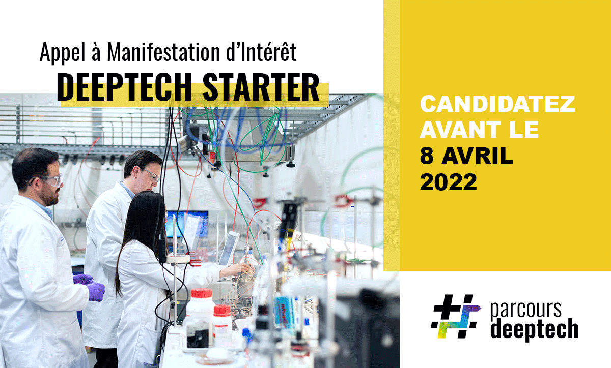 AMI Deeptech Starter #2, les candidatures sont ouvertes