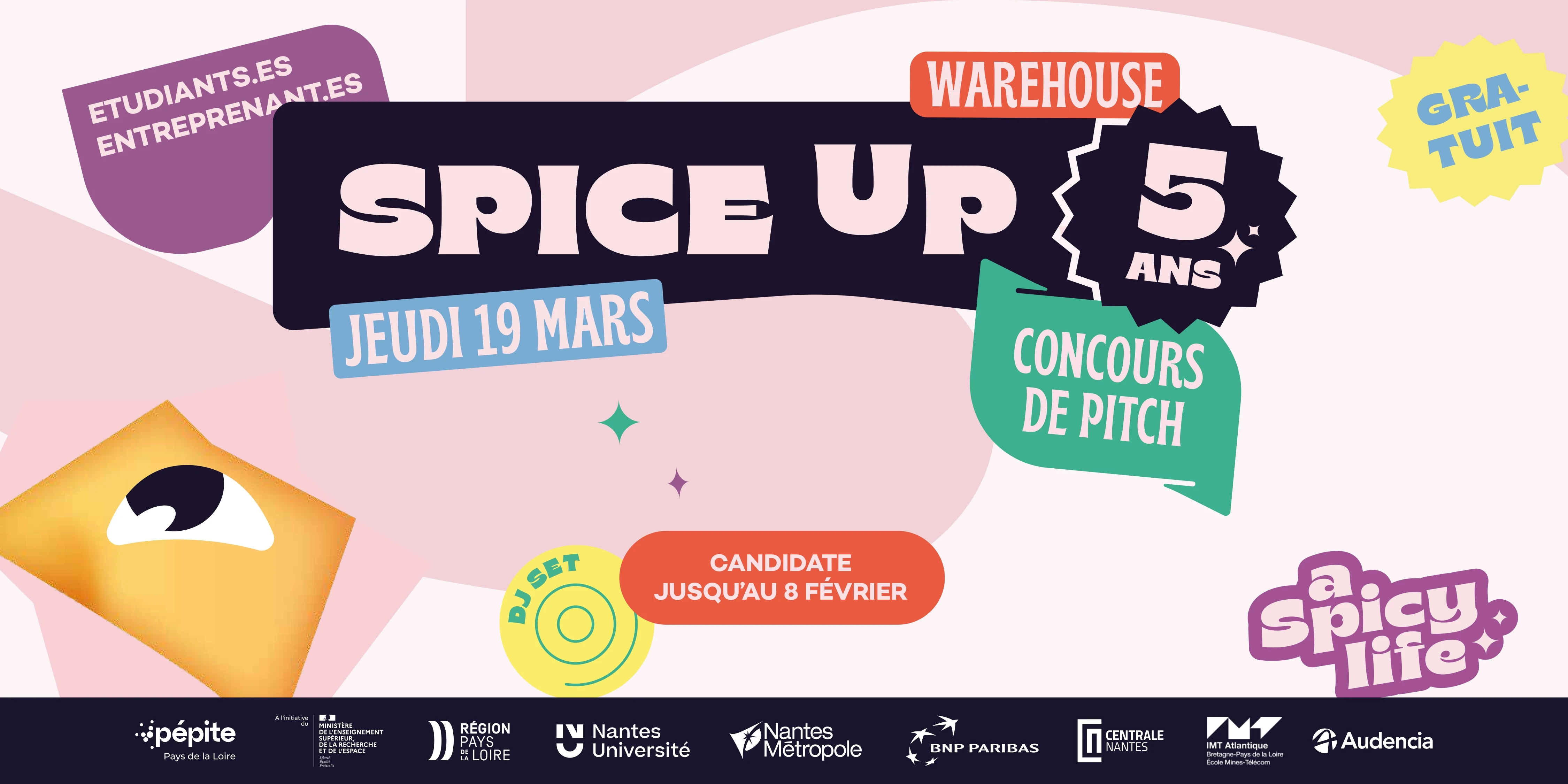 Spice Up concours de pitch étudiant