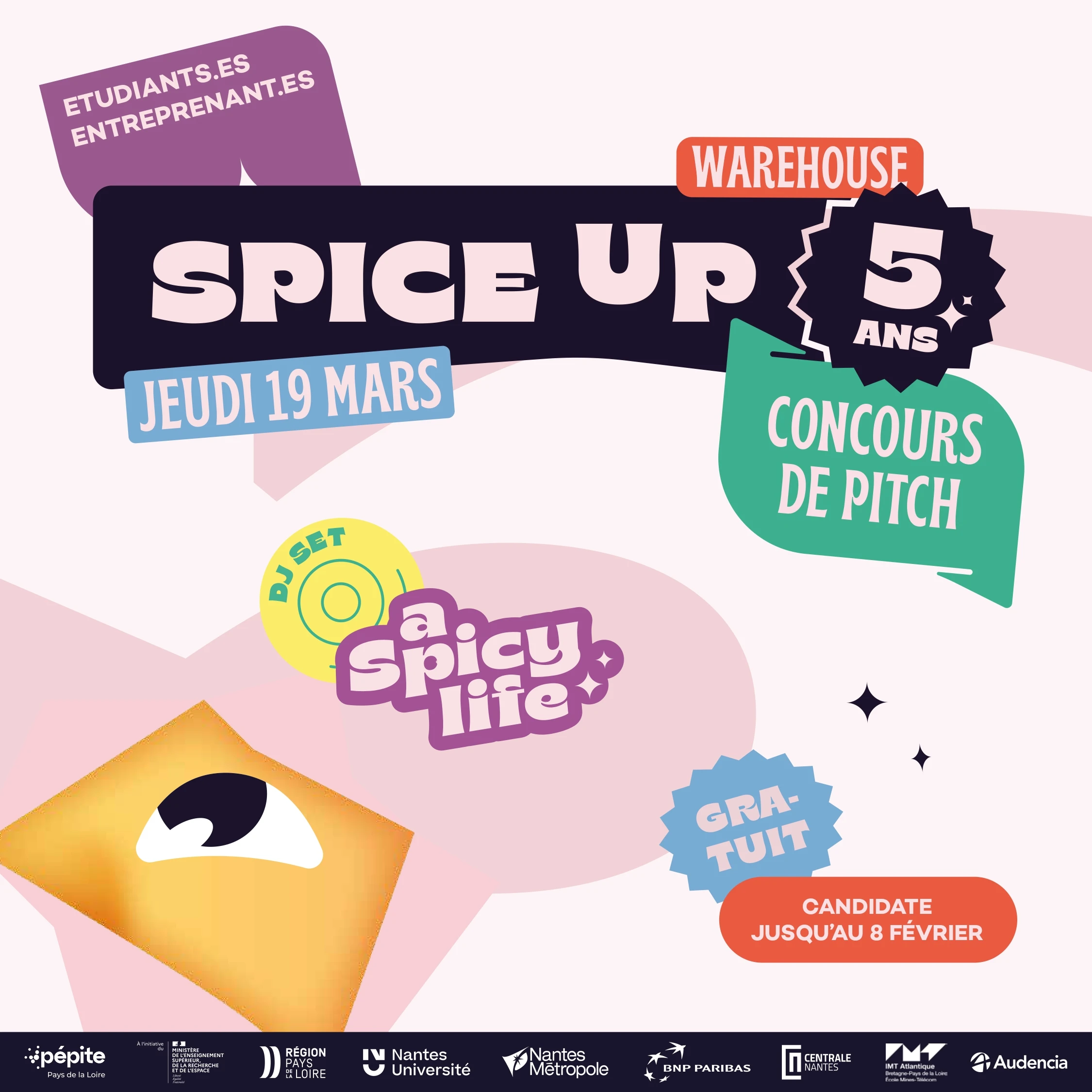 Spice Up ! Concours de pitch à Nantes
