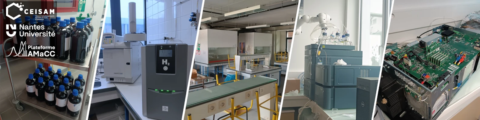 Activités réalisées au CEISAM et pour le département de Chimie