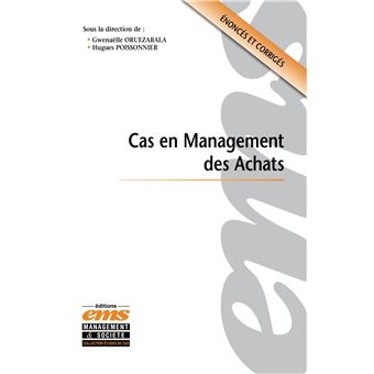 Coordinatrice de l'ouvrage Cas en Management des Achats (2021)