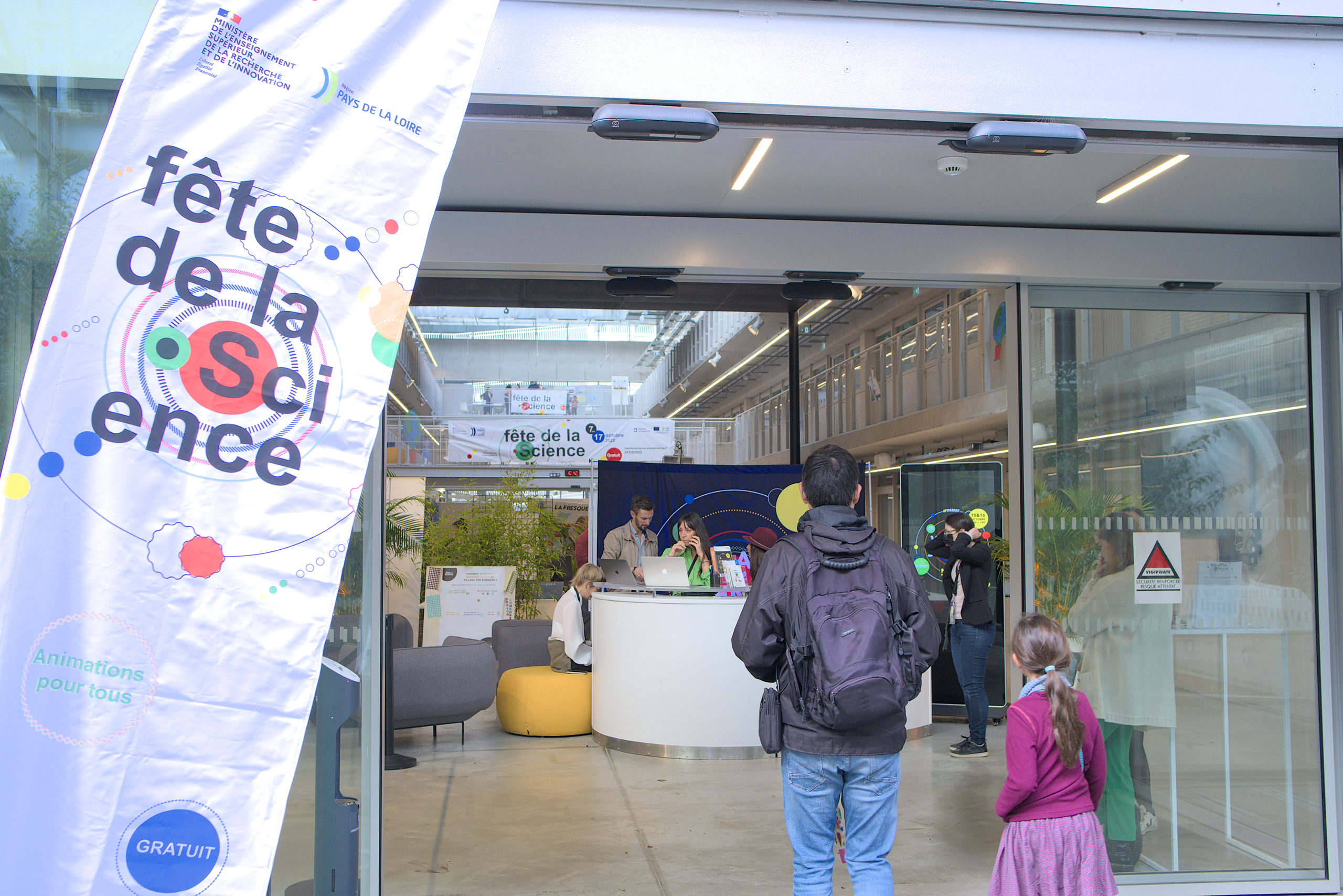 Du 4 au 14 octobre 2024, Nantes Université fête la science 