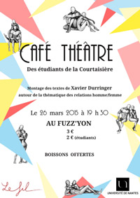 Représentation de l'atelier théâtre de l'association 