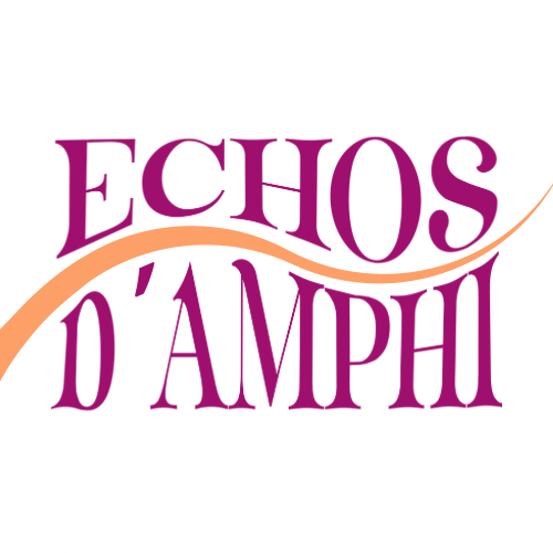 Logo de l'association Échos d'Amphi (2025)