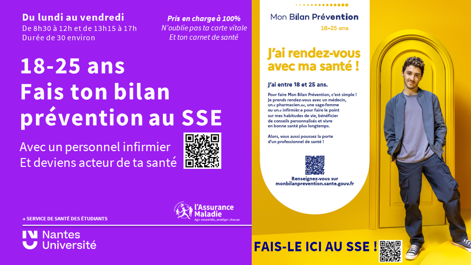 Mon bilan prévention18-25 ans
