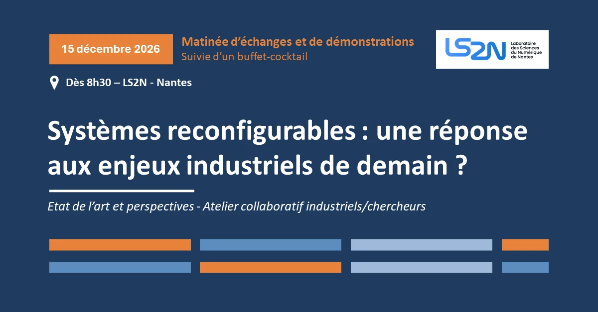 Plénière systèmes reconfigurables