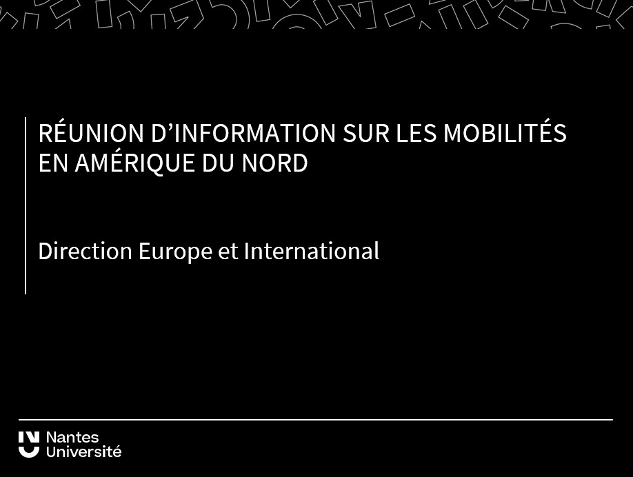 Présentation Mobilités Amérique du Nord