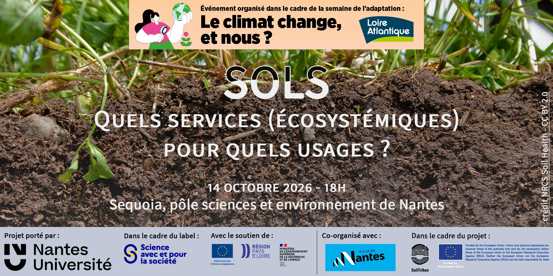 CSTE Sols - titre et logos